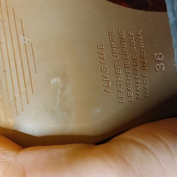 Alias Mae Ahara Bootie EU 36 Plaid Chunky Unique Statement Zipper Red Tartan - Picture 8 of 15